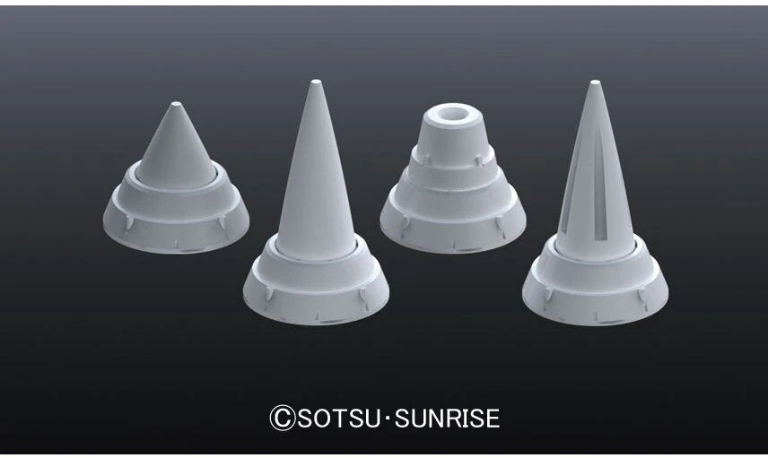 Bandai Builders Parts HD MS Spike 02 spyglių detalės modeliams 61947