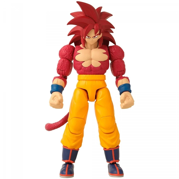 Bandai ANIME HEROES DRAGON STARS Poseable figūrėlė su priedais - Super Saiyan 4 Goku (Daima)