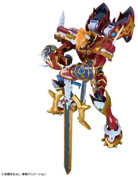 Bandai Figure-rise Standard Amplified Kaiser Greymon Digimon Frontier modelis 68852