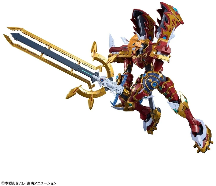 Bandai Figure-rise Standard Amplified Kaiser Greymon Digimon Frontier modelis 68852