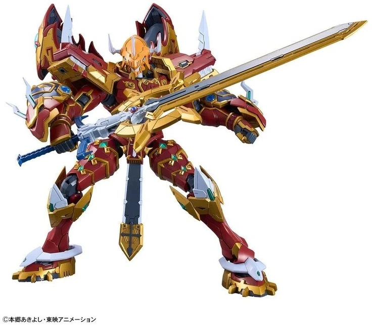 Bandai Figure-rise Standard Amplified Kaiser Greymon Digimon Frontier modelis 68852