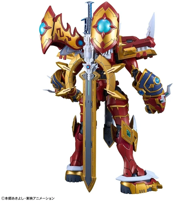 Bandai Figure-rise Standard Amplified Kaiser Greymon Digimon Frontier modelis 68852