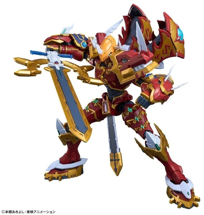 Bandai Figure-rise Standard Amplified Kaiser Greymon Digimon Frontier modelis 68852