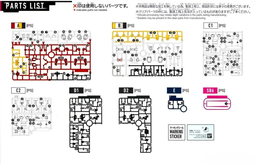 Bandai Gunpla Gelgoog (GQ) 1/144 – plastikinis surenkamas modelis