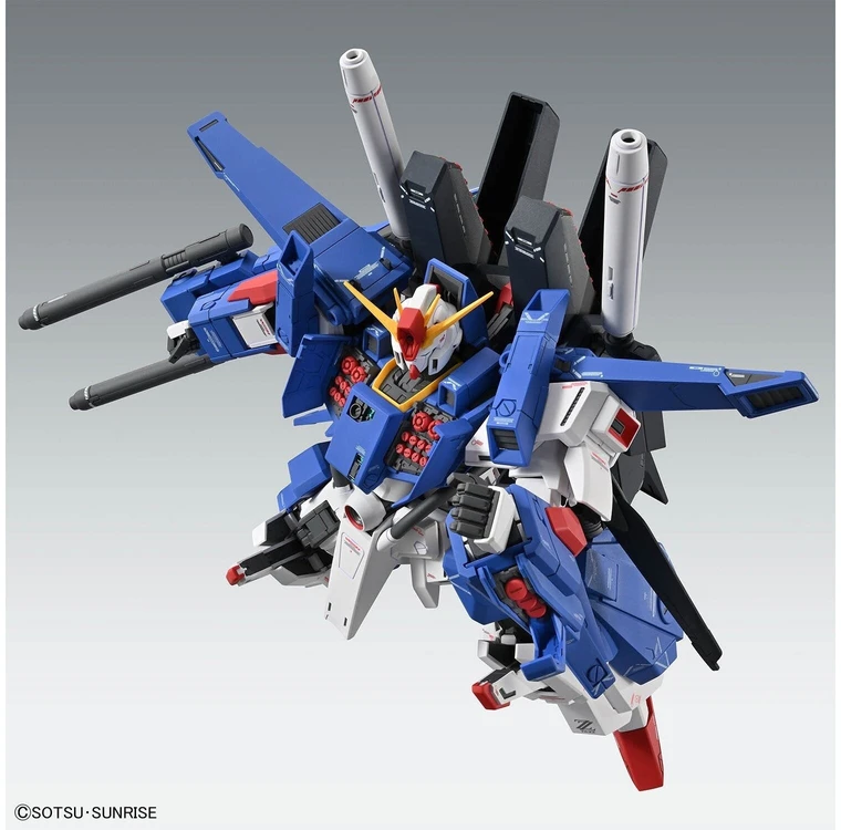 Bandai Gunpla modelis MG Full Armor ZZ Gundam Ver.Ka 1/100 72026