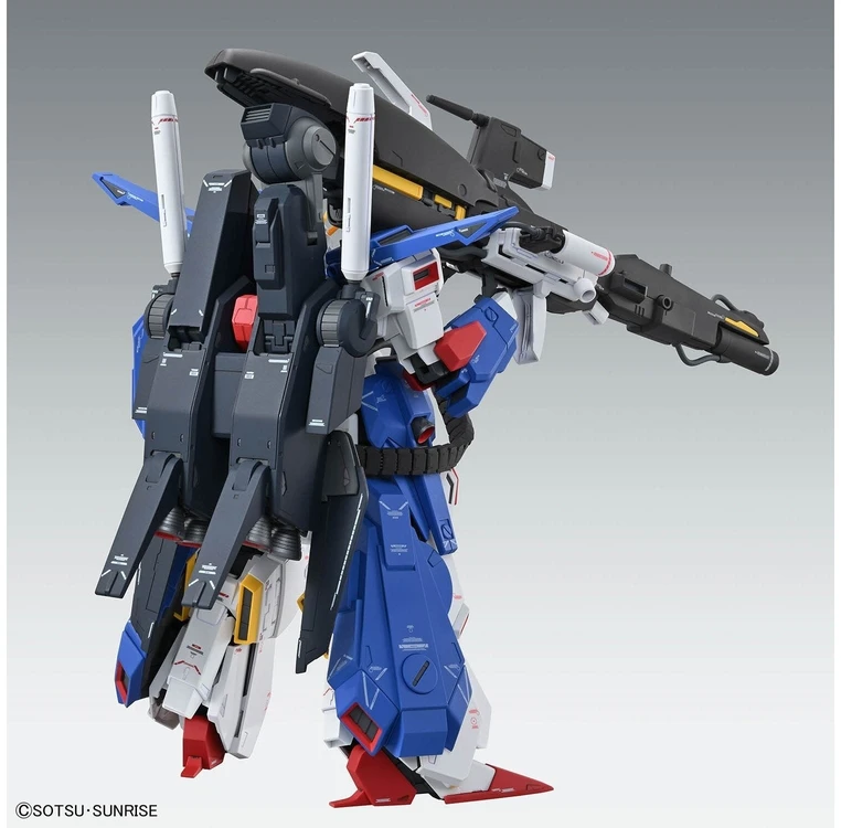 Bandai Gunpla modelis MG Full Armor ZZ Gundam Ver.Ka 1/100 72026