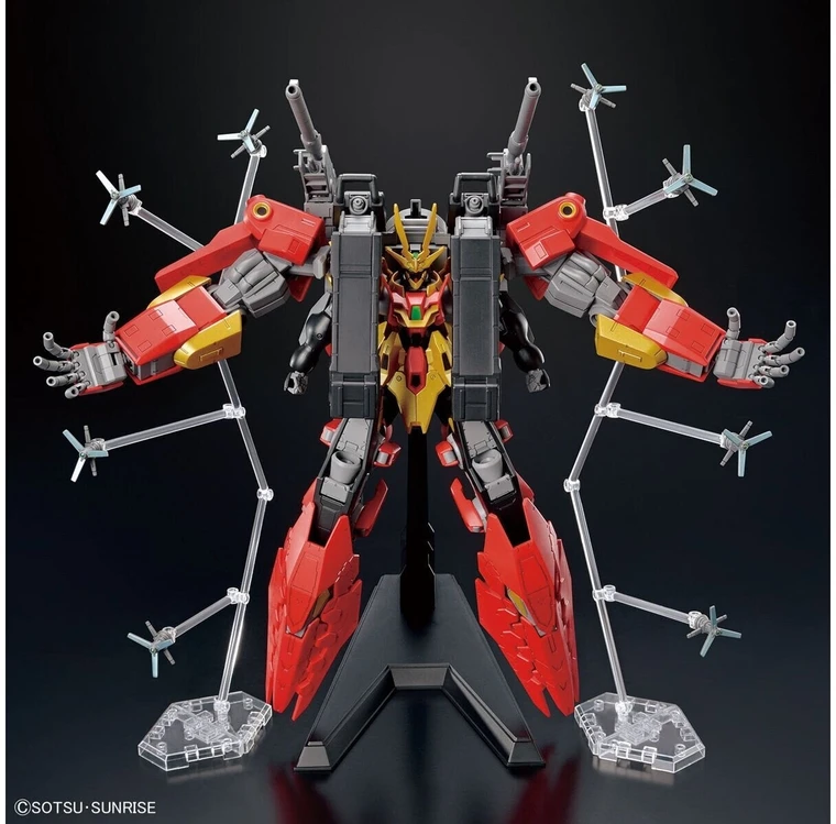 Bandai Kolekcinė Figūrėlė - HGBM 1/144 Typhoeus Gundam Chimera