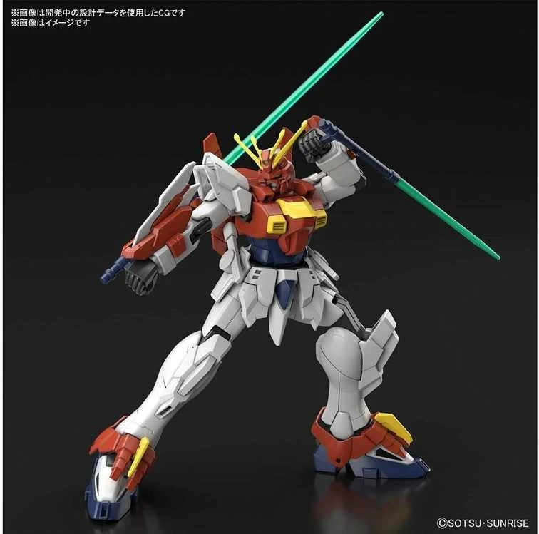 Bandai HGGBB Blazing Gundam 1/144 plastikinis Gunpla modelis