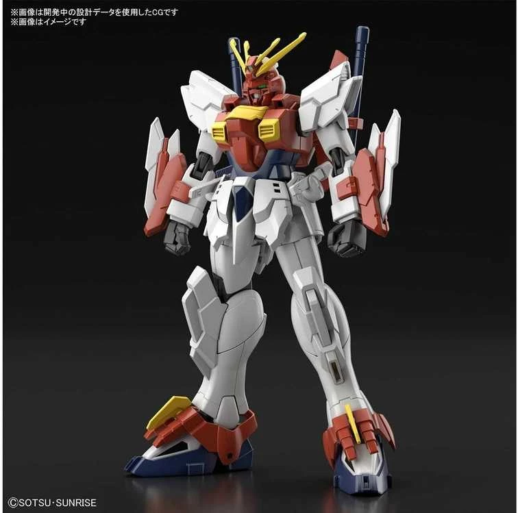 Bandai HGGBB Blazing Gundam 1/144 plastikinis Gunpla modelis