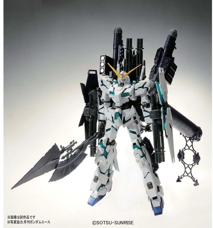 Bandai MG 1/100 PILNAI ŠARVUOTAS VIENARAGIS GUNDAM KA VERSIJA