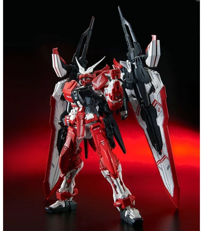 Bandai MG Gundam Astray Turn Raudona Gunpla modelis 1/100 63530