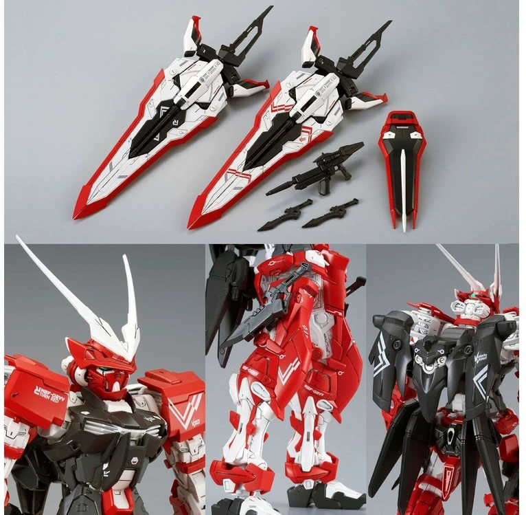 Bandai MG Gundam Astray Turn Raudona Gunpla modelis 1/100 63530