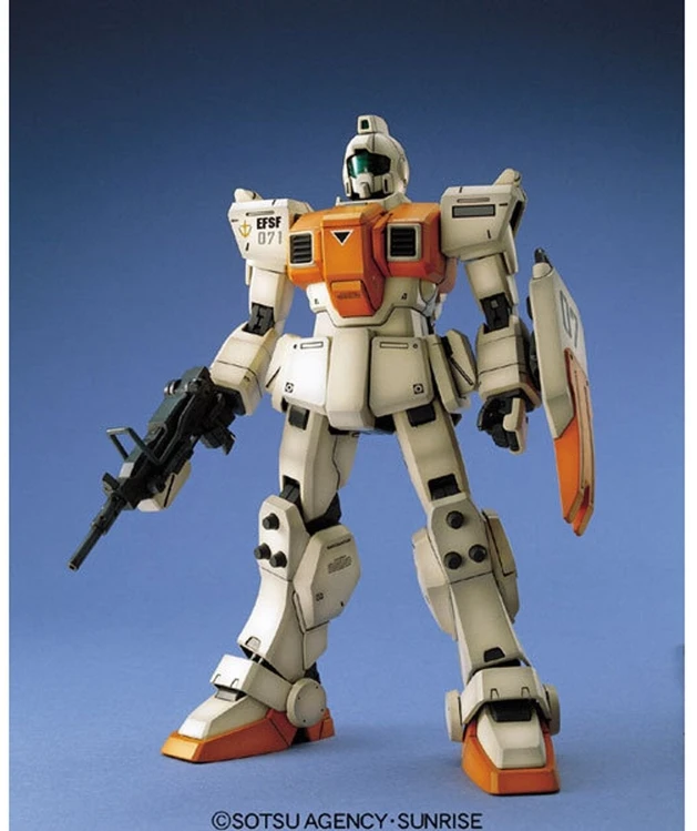 Bandai MG RGM-79(G) GM surenkamas Gunpla modelis 1/100 63146