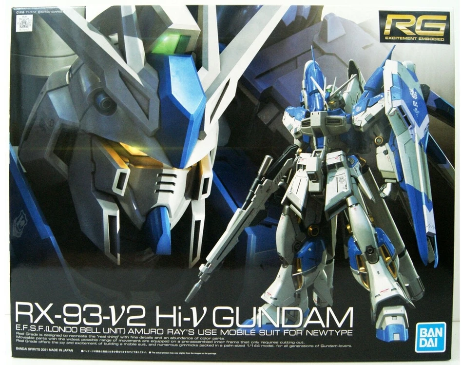 Bandai RG 1/144 RX-93-V2 Hi-V GUNDAM