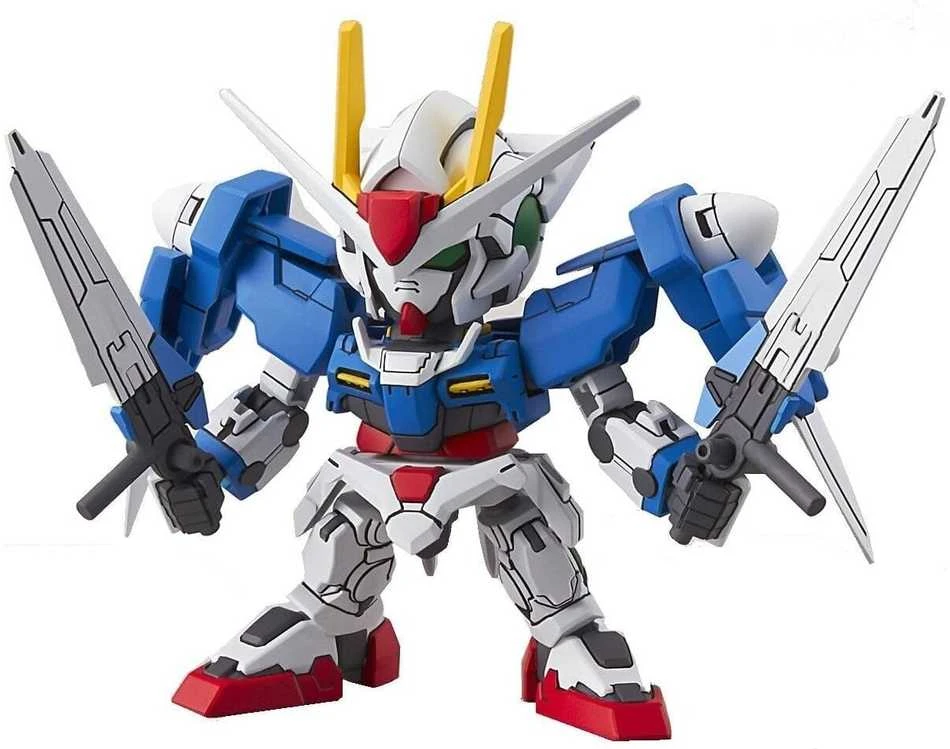Bandai SD EX-Standard GN-0000 00 Gundam plastikinis Gunpla rinkinys