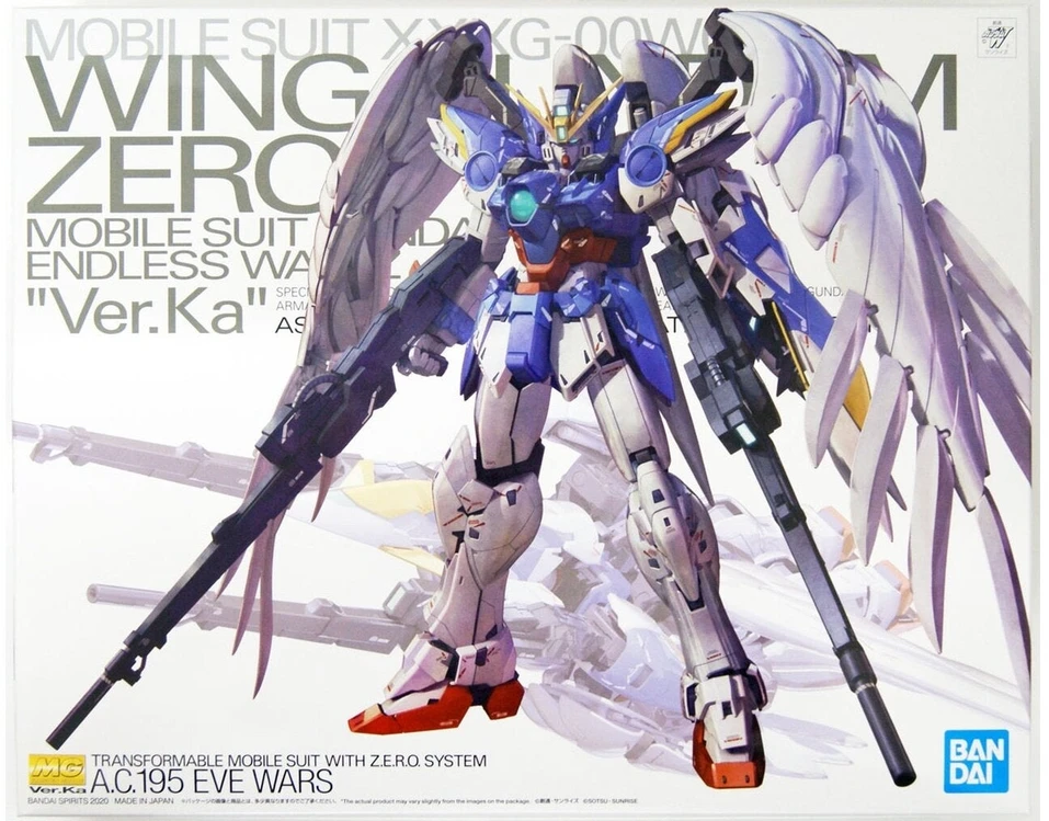 Bandai MG 1/100 WING GUNDAM ZERO EW Ver.Ka