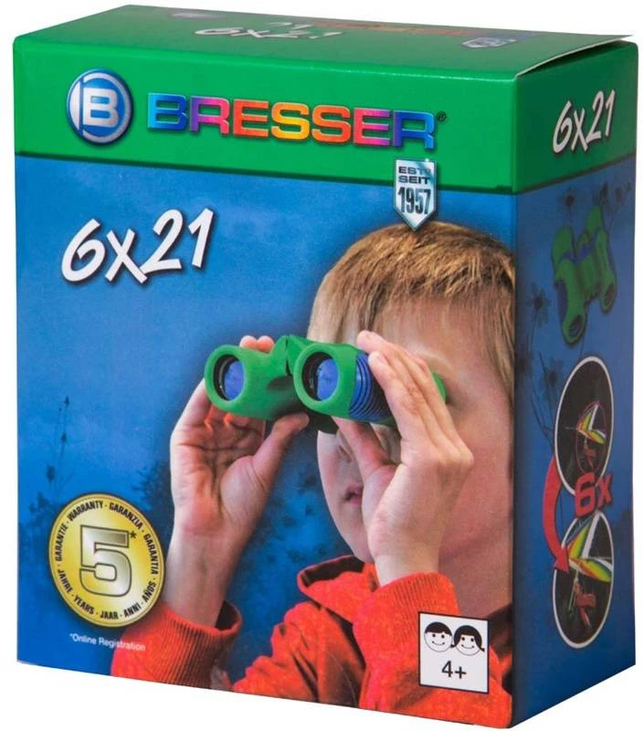 Bresser Junior 6x21 vaikiški žiūronai