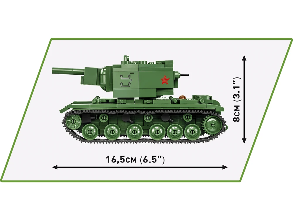 COBI - Konstruktorius KV-2, 1/48, 2731