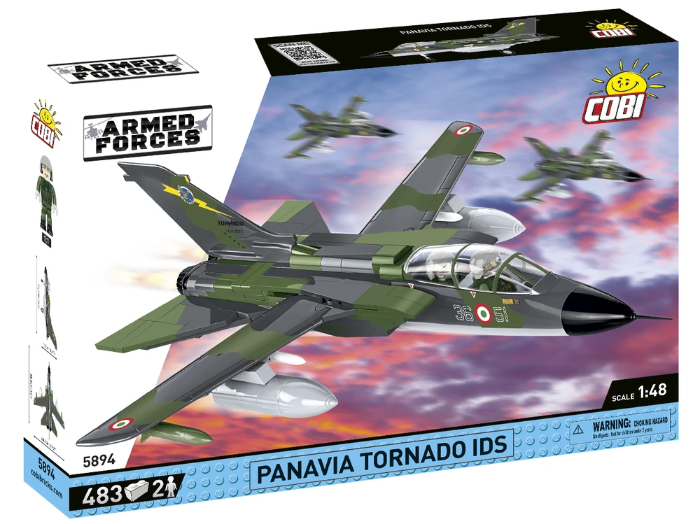 COBI Panavia Tornado IDS lėktuvo konstruktorius 1:48, 483 detalės