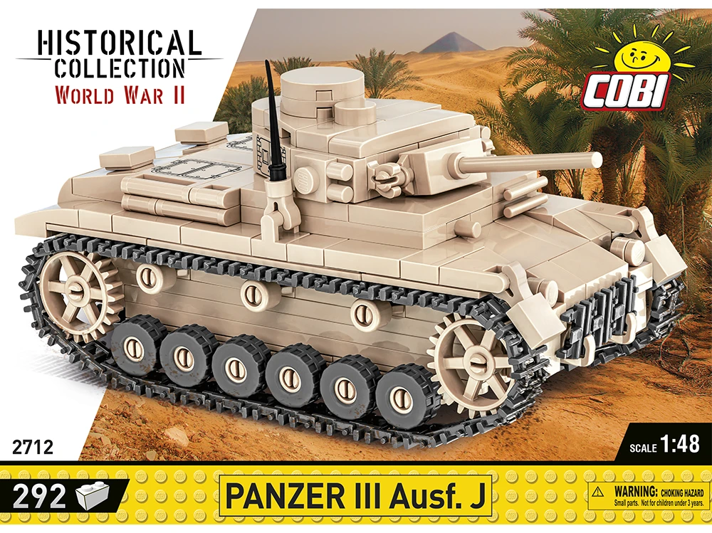 COBI - Konstruktorius Panzer III Ausf. J, 1/48, 2712