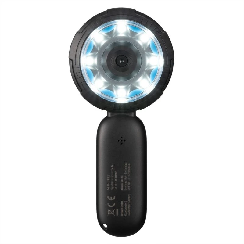 Dėlionė Bresser Skaitmeninis rankinis mikroskopas vaikams 10x su ekranu ir Full HD kamera