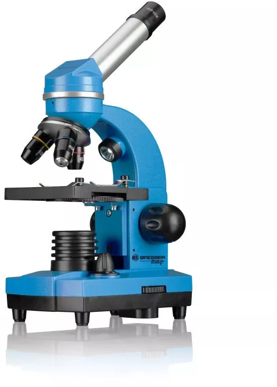Dėlionė Mikroskopas Bresser Junior Biolux SEL 40–1600x, mėlynas