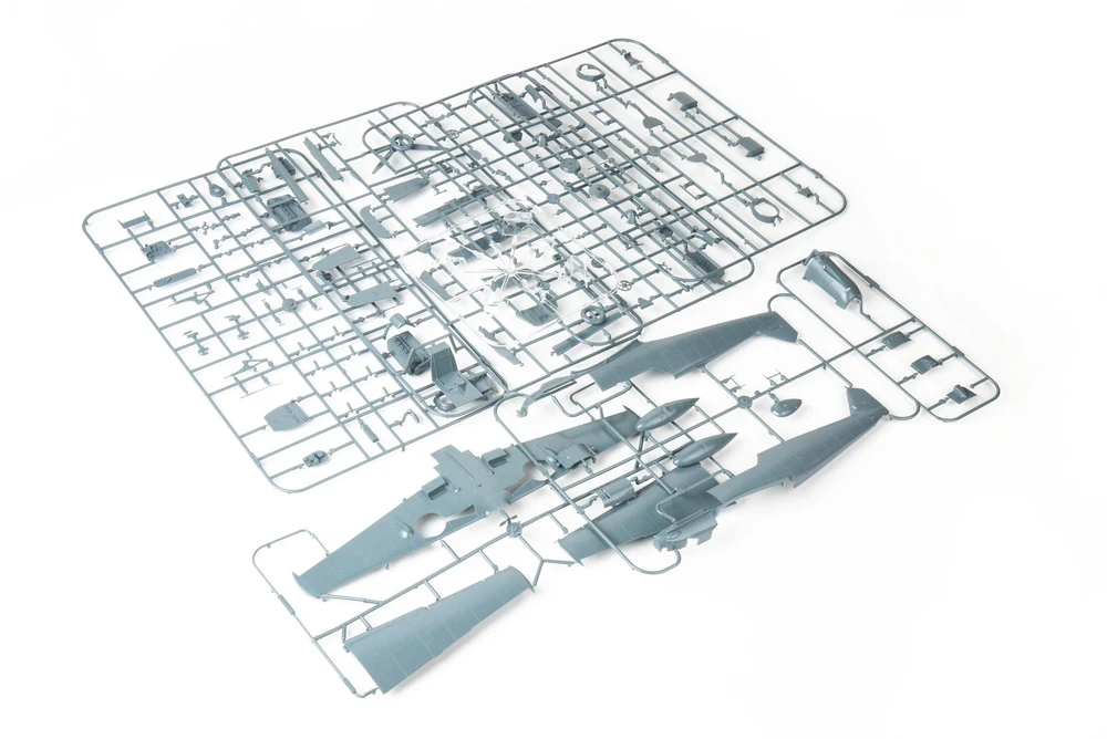 Eduard Messerschmitt Bf 109E-4 plastikinis lėktuvo modelis 1/32