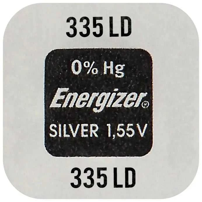 Baterija - Energizer 335 Sidabro Oksidas 1.55V 10 Vnt.