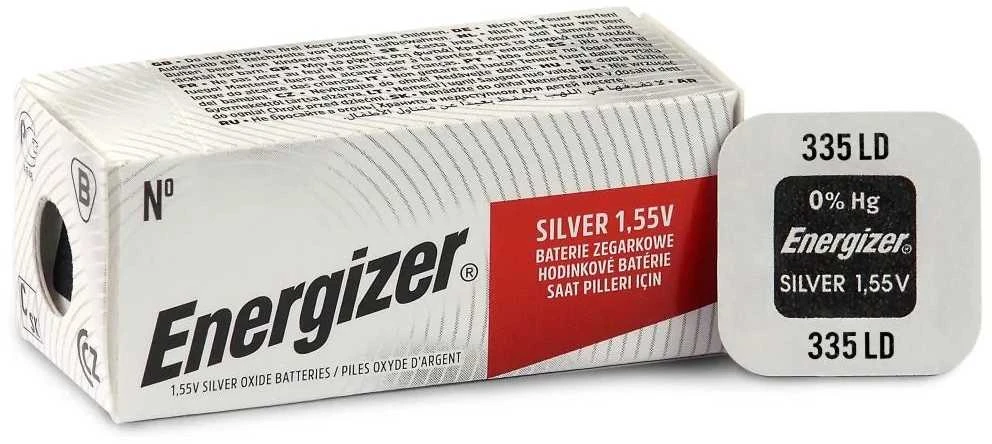 Baterija - Energizer 335 Sidabro Oksidas 1.55V 10 Vnt.