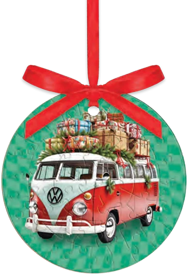 Eurographics Volkswagen Kalėdinis advento kalendorius: 24 mini dėlionės po 50 detalių