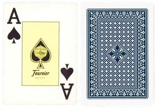 Fournier 818 Pokerio Kortos (Mėlynos)