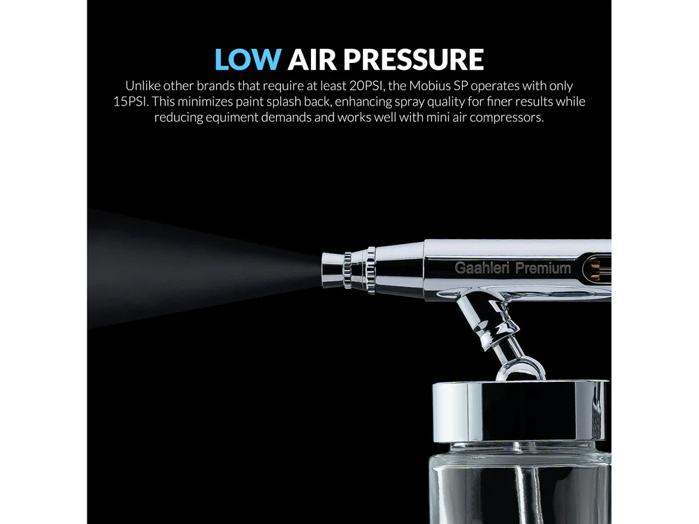 Gaahleri Mobius SP sifoninis aerografas 0.3/0.5 mm – Premium, 43004