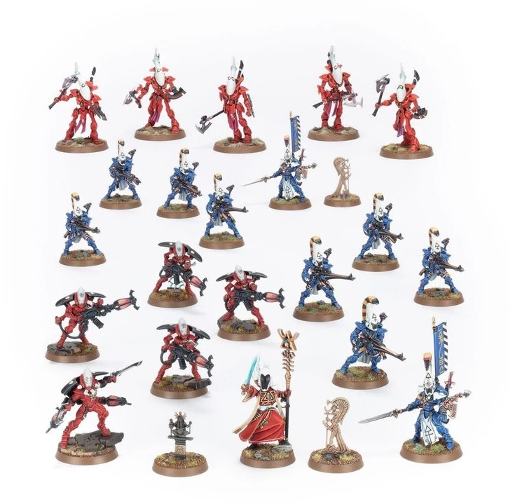 Games Workshop Warhammer 40,000 Aeldari Combat Patrol miniatiūrų rinkinys