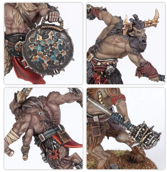 Games Workshop Warhammer 40,000 Chaos Space Marines Fellgor Beastmen miniatiūros (10 vnt.)