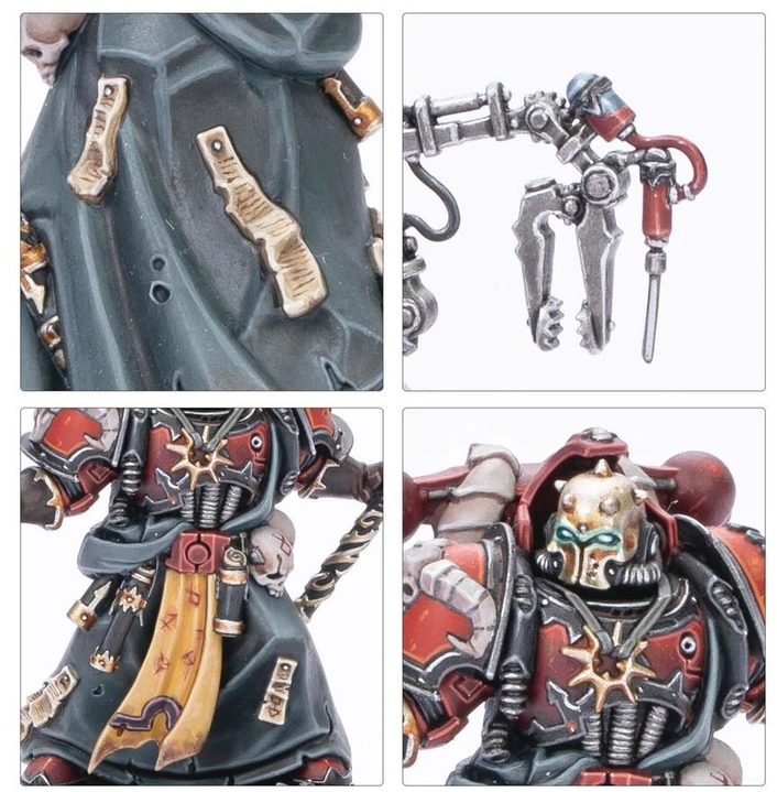 Games Workshop Warhammer 40,000 - Chaos Space Marines: Huron Blackheart and the Masters of the Maelstrom