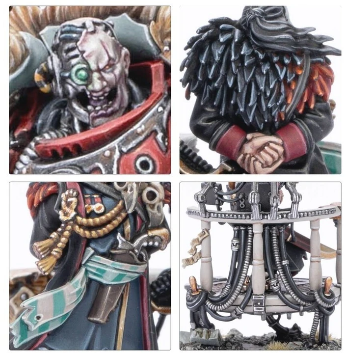 Games Workshop Warhammer 40,000 - Chaos Space Marines: Huron Blackheart and the Masters of the Maelstrom