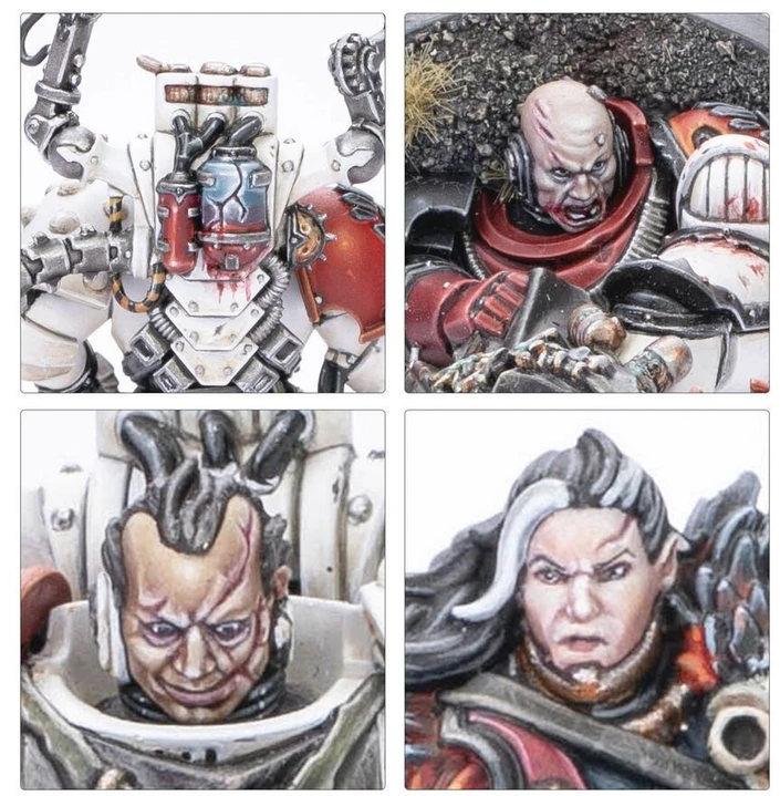 Games Workshop Warhammer 40,000 - Chaos Space Marines: Huron Blackheart and the Masters of the Maelstrom