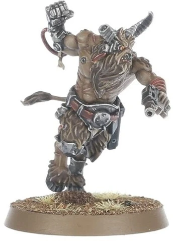 Games Workshop Warhammer 40,000 Chaos Space Marines Fellgor Beastmen miniatiūros (10 vnt.)