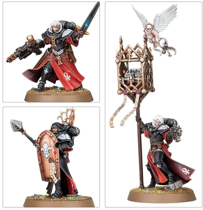 Games Workshop Warhammer 40,000 Combat Patrol: Adepta Sororitas miniatiūrų rinkinys