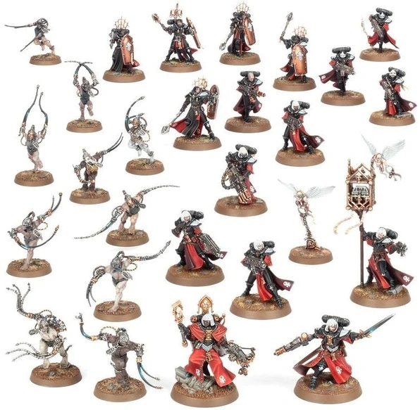 Games Workshop Warhammer 40,000 Combat Patrol: Adepta Sororitas miniatiūrų rinkinys
