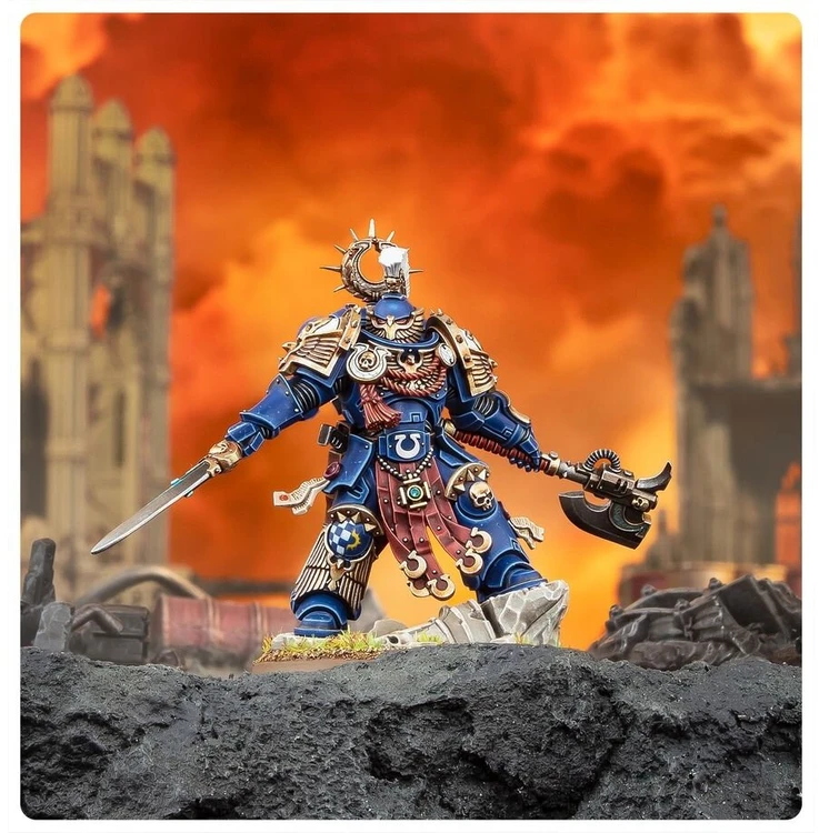 Games Workshop Warhammer 40,000 Space Marines miniatūra Kaius Konorius 55-77