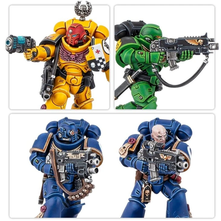Games Workshop Warhammer 40,000 Space Marines Intercessor Squad, 10 figūrėlių 48-115