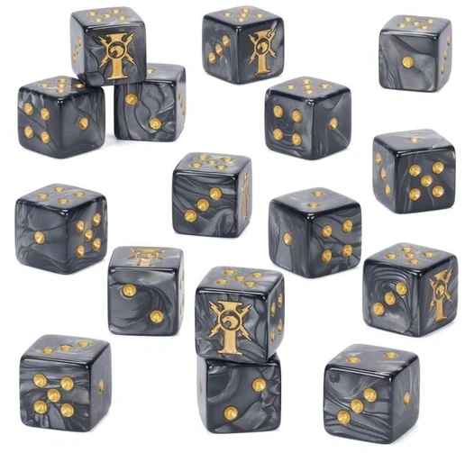 Games Workshop Warhammer 40,000 - Adeptus Custodes Dice