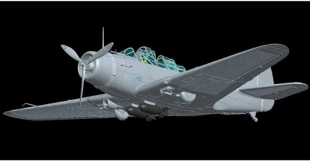 Great Wall Hobby Douglas TBD-1 Devastator 1/48 lėktuvo modelis