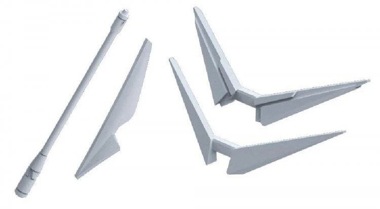 Gunpla detalių rinkinys Builders Parts HD MS Blade 01 Bandai 62854