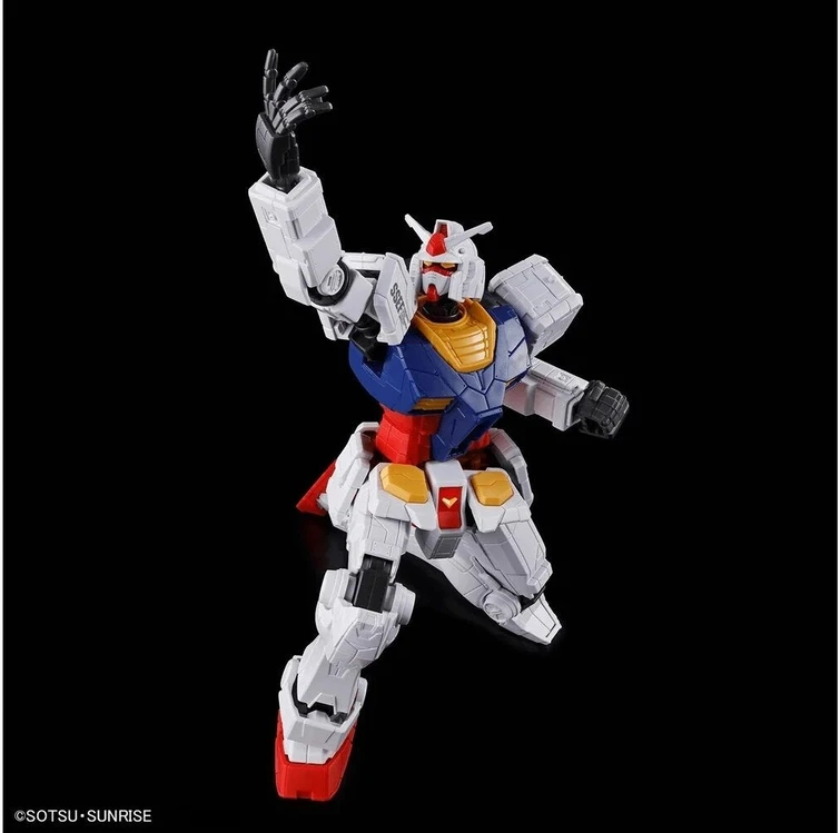 Gunpla modelis Entry Grade RX-78F00/E Gundam 1/144 Bandai 73585