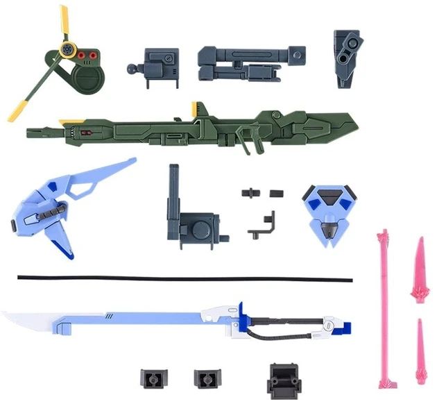 Gunpla papildomų detalių rinkinys Launcher ir Sword Striker Bandai 66693
