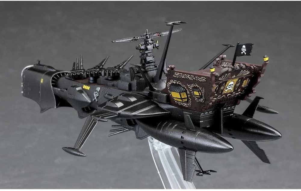 Hasegawa Arcadia Galaxy Express 999 kosminis laivas 1/2500