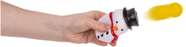 Hobilt Kalėdinė Squeeze Popper šaudyklė su 5 minkštais kamuoliukais