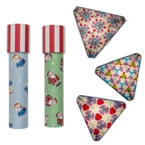 Hobilt Kalėdinis kaleidoskopas 19 cm su besikeičiančiais raštais